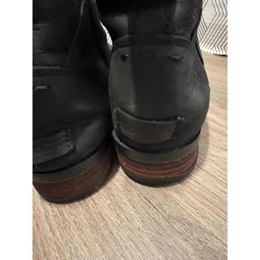 Sorel Emelie Chelsea Waterproof Black Leather Ankle Boots NL2671-010 Womens 9 - Picture 3 of 13